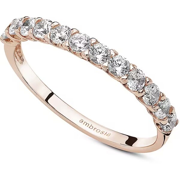 Anello Oro Bianco Ambrosia AAZ085@