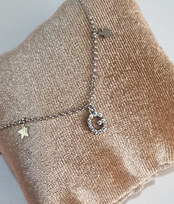 Bracciale Iniziale "G" Pavè Versari Accessories