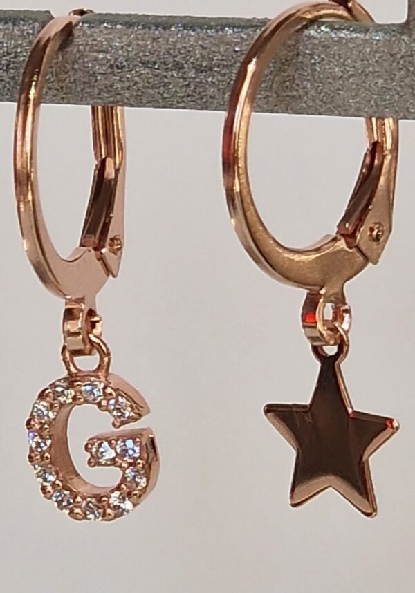 Orecchini Iniziale "G" Pavè Versari Accessories