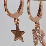 Orecchini Iniziale "R" Pavè Versari Accessories