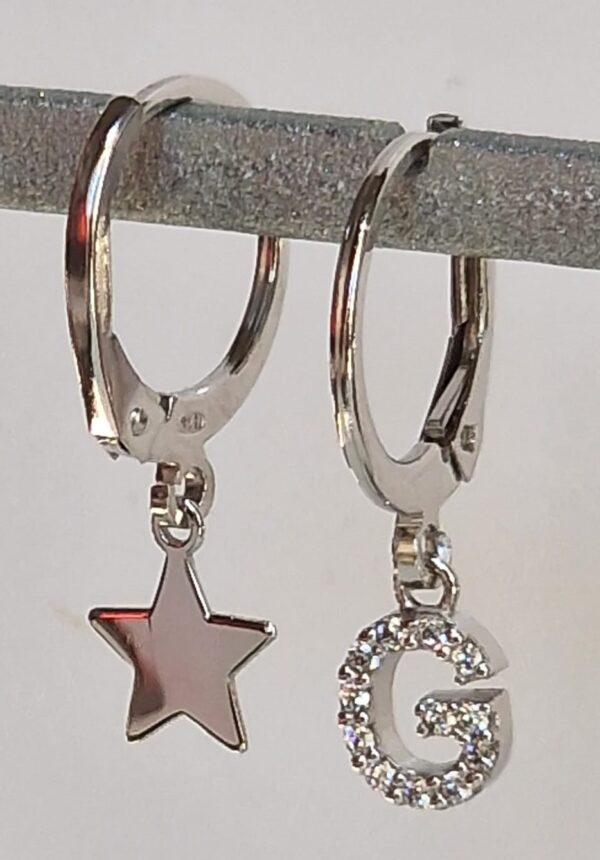 Orecchini Iniziale "G" Pavè Versari Accessories