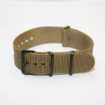 Cinturino Nato in Tessuto Beige 18mm Oroshop