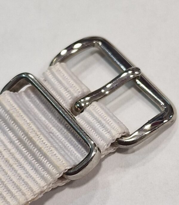Cinturino Nato in Tessuto Arancione 18mm Oroshop - immagine 2