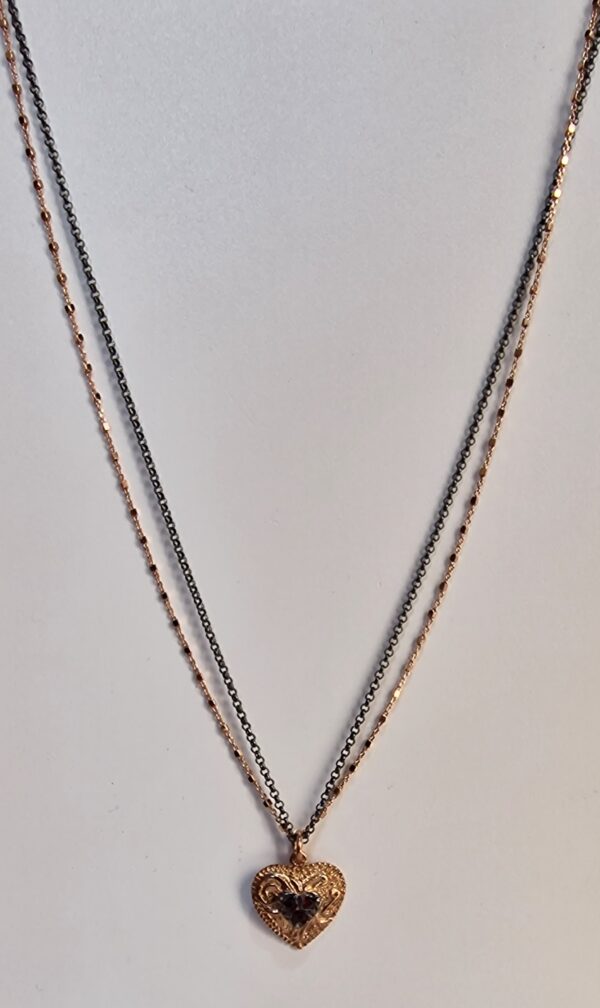 Collana Pendente Cuore Sacramore