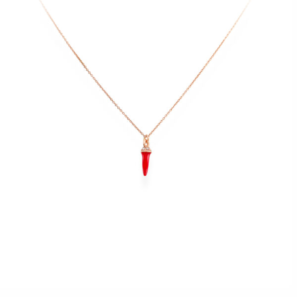 Collana Corno Smaltato Versari Accessories
