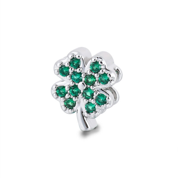 Charm Silver Quadrifoglio 2Much Jewels