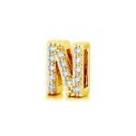Charm Gold Lettera N 2MuchJewels