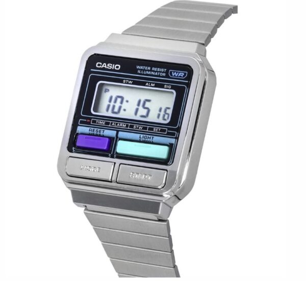Orologio resina digitale Casio Vintage A120WE-1AEF - immagine 3