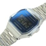 Orologio acciaio digitale Casio A168WEM-2BEF - immagine 3