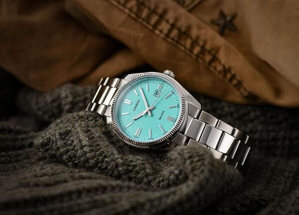 Orologio acciaio analogico Casio MTP-1302PD-2A2VE - immagine 4