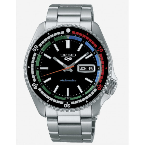 Orologio Seiko 5 Automatique Homme Noire Retro Col