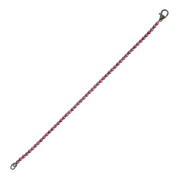 Bracciale Squama Chain  With Black CZ 20 CM Albert - immagine 2
