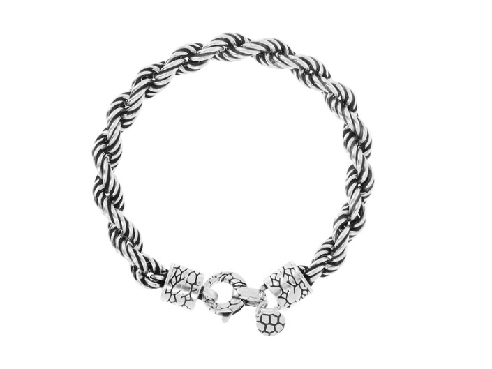 Bracciale con Catena Corda