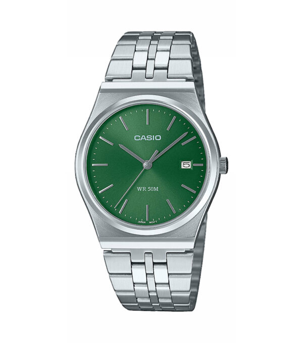 Orologio acciaio analogico Casio MTP-B145D-3AVEF