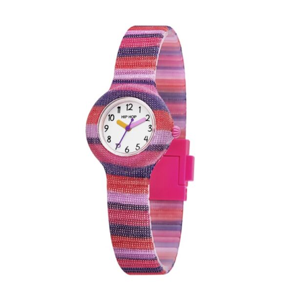 Orologio silicone tessuto solo tempo Hip Hop
