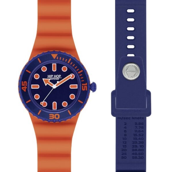 Orologio silicone solo tempo Hip Hop HWU1234 - immagine 2