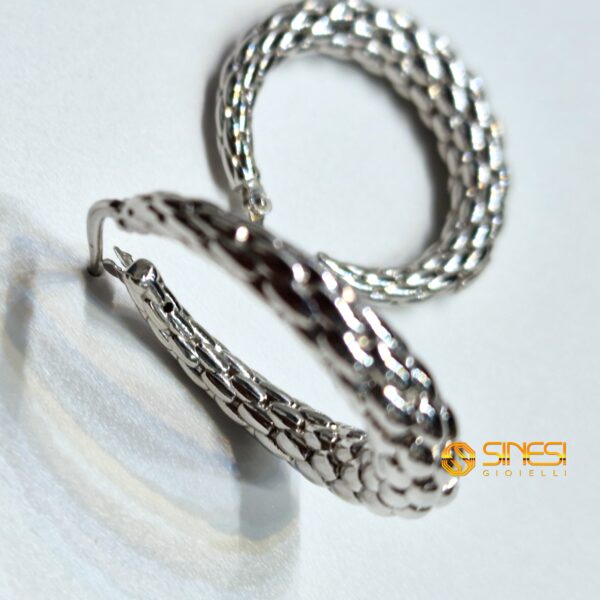 Orecchini Oro Bianco kt 18 Fope OR25 B
