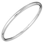 Bracciale Argento 925 Bangle Liscio