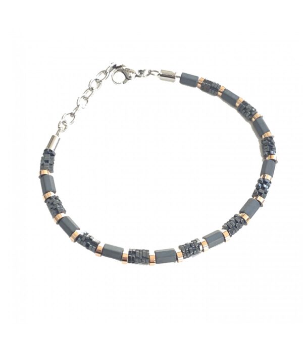 Bracciale acciaio Ematite Comete