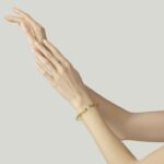 Bracciale Argento 925 bangle green blade piccolo d - immagine 2