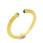 Bracciale Argento 925 bangle green blade piccolo d