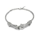 Collana argento 925 Leopardo