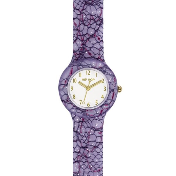 Orologio  LACE purple e fucsia Hip Hop