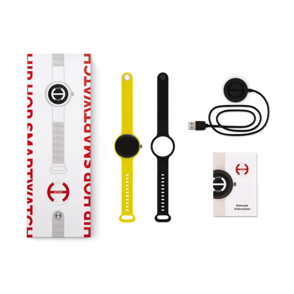 Orologio silicone hero.next yellow/black  Hip Hop - immagine 3