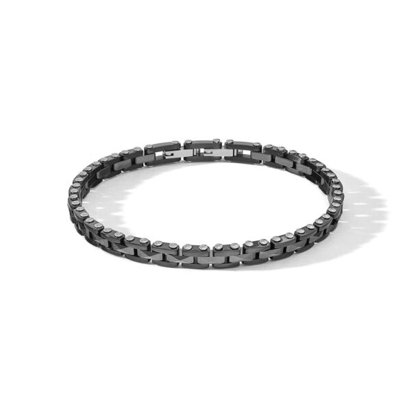 Bracciale in Acciaio ceramica nera
