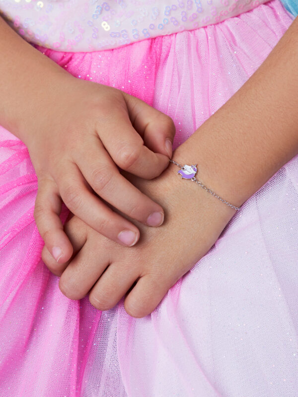 Bracciale Argento 925 unicorno Marea - immagine 2
