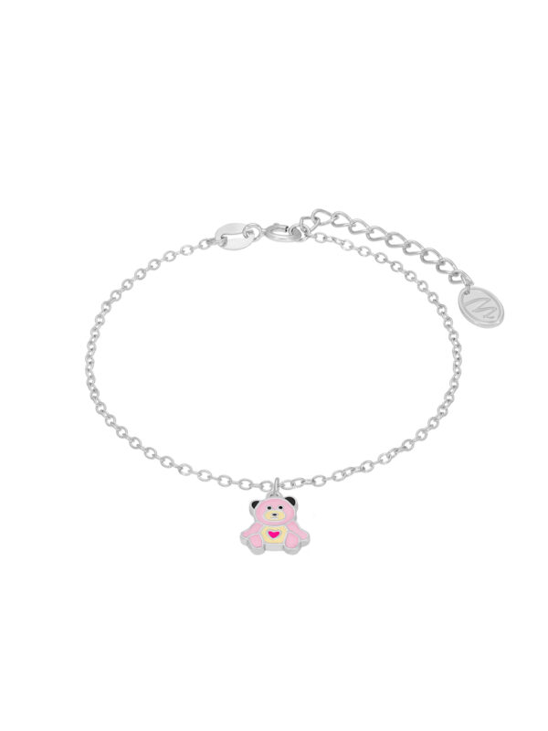 Bracciale Argento 925 2 bimba orsacchiotto Marea
