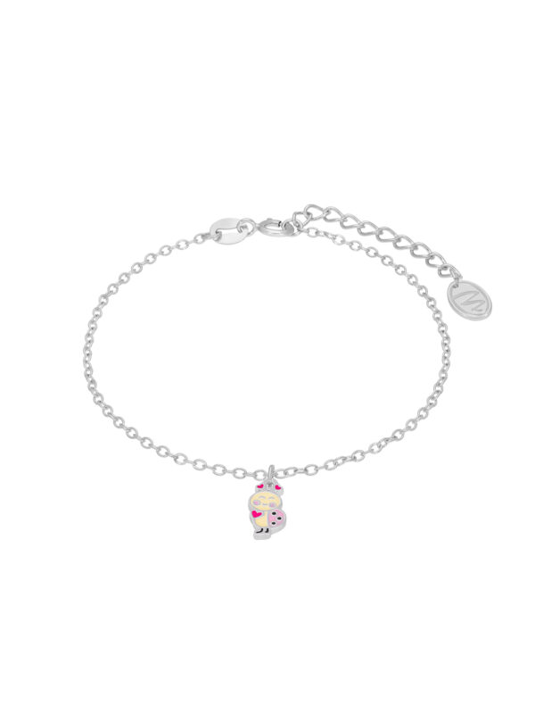 Bracciale Argento 925 2 bimba coccinella Marea