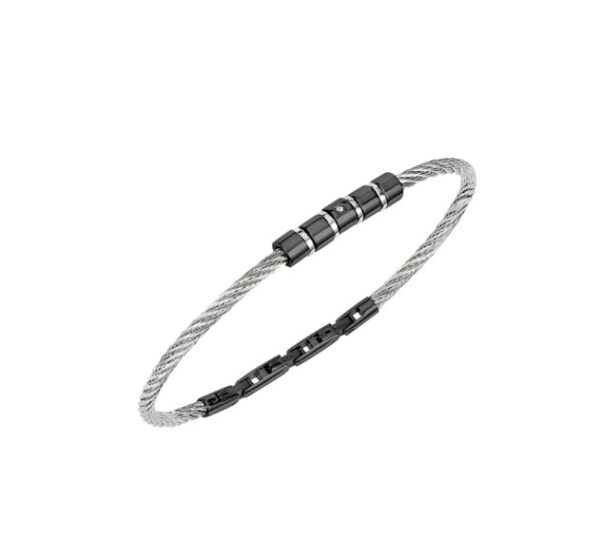 Bracciale Acciaio Bicolor  Loop Breil