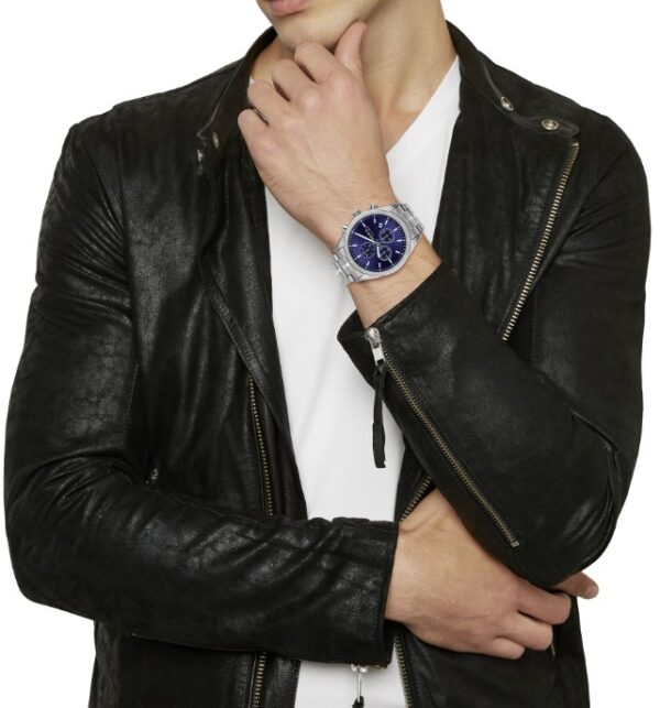 Orologio acciaio Captain crono Breil - immagine 2