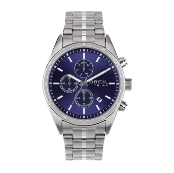 Orologio acciaio Captain crono Breil