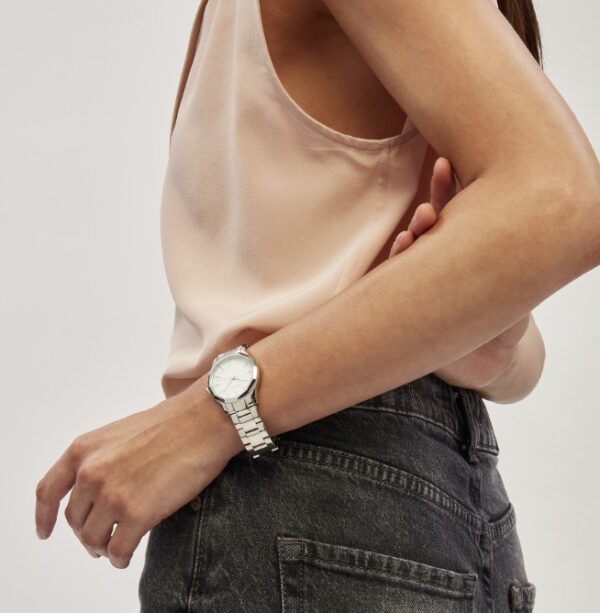 Orologio acciaio Dozen solo tempo Lady - immagine 2