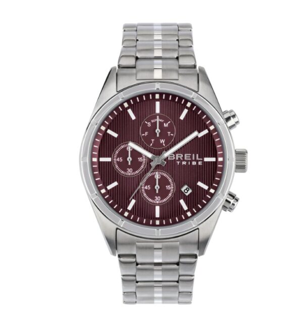 Orologio acciaio Captain chrono Breil