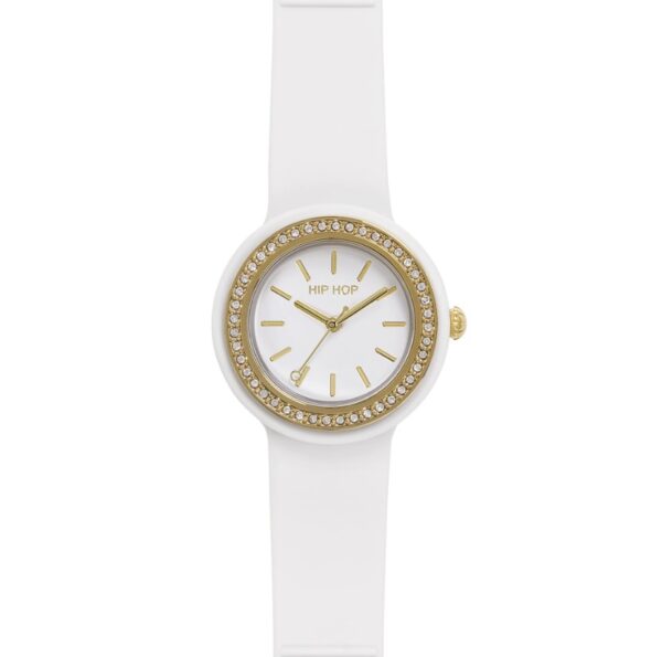 Orologio silicone Bezel Glam Hip Hop