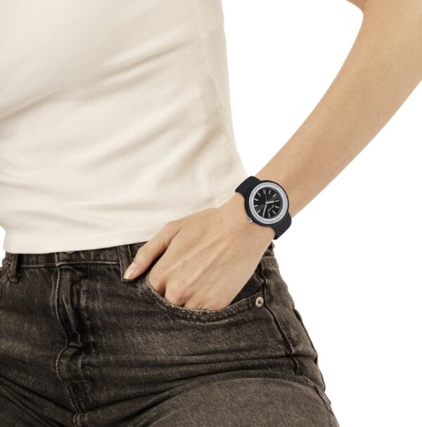 Orologio silicone Bezel Glam Hip Hop - immagine 2