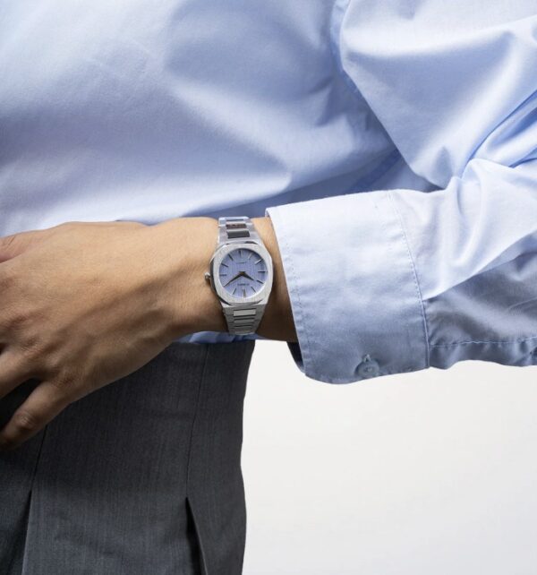 Orologio acciaio Indigo Loom Ultra Thin 30 D1 Mila - immagine 2